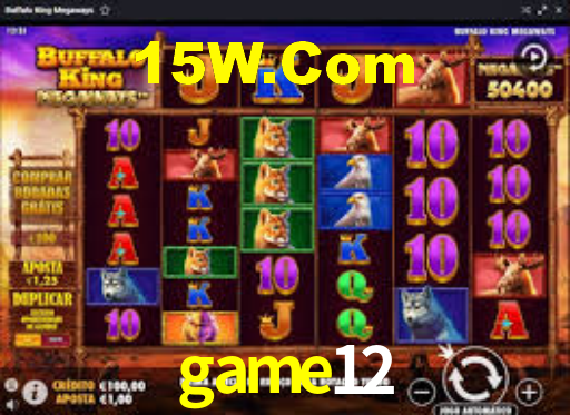game12: Jogos de Caça-Níqueis-Altas Recompensas, Roleta-Velocidade, Blackjack-Desafios Máximos